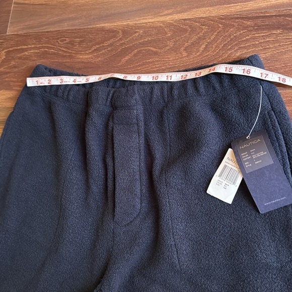 NAUTICA Men’s Dark Blue Thick Fleece Sweatpants size Large - Picture 4 of 8